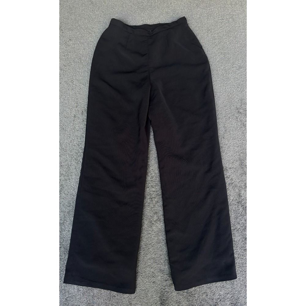 Le Suit Golf Pants Women's Size XS Black 100% Polyester Side Zipper Outdoor
